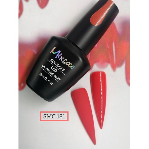Mixcoco Ημιμόνιμο Βερνίκι Νυχιών SMC 181 15ml Hema Free