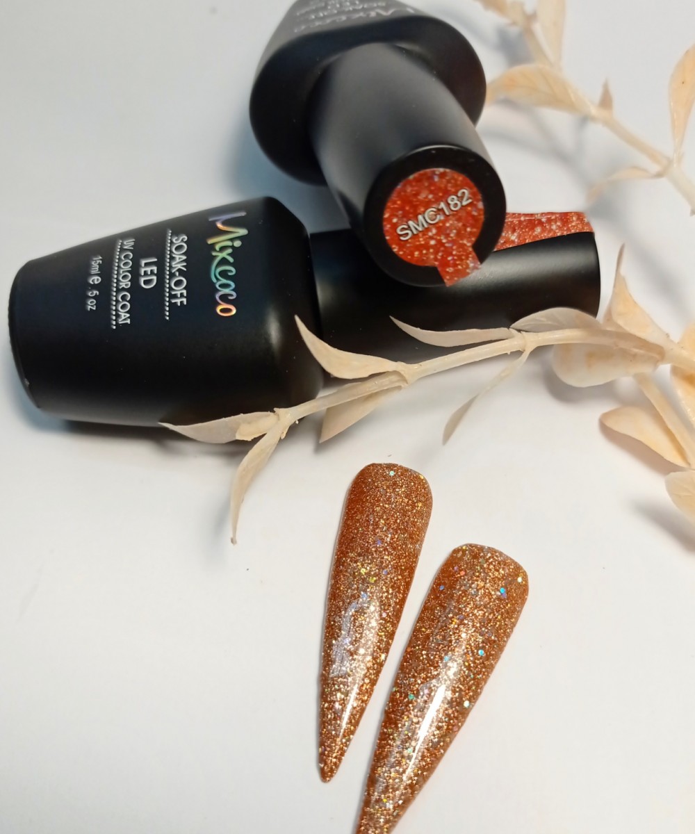Mixcoco Ημιμόνιμο Βερνίκι Νυχιών SMC 182 15ml Hema Free