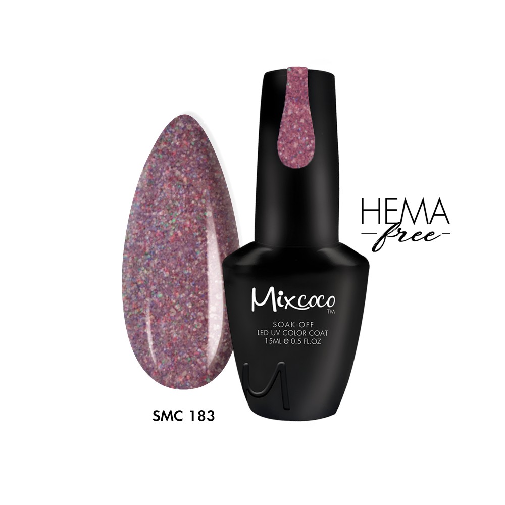 Mixcoco Ημιμόνιμο Βερνίκι Νυχιών SMC 183 15ml Hema Free