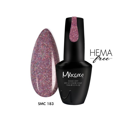 Mixcoco Ημιμόνιμο Βερνίκι Νυχιών SMC 183 15ml Hema Free