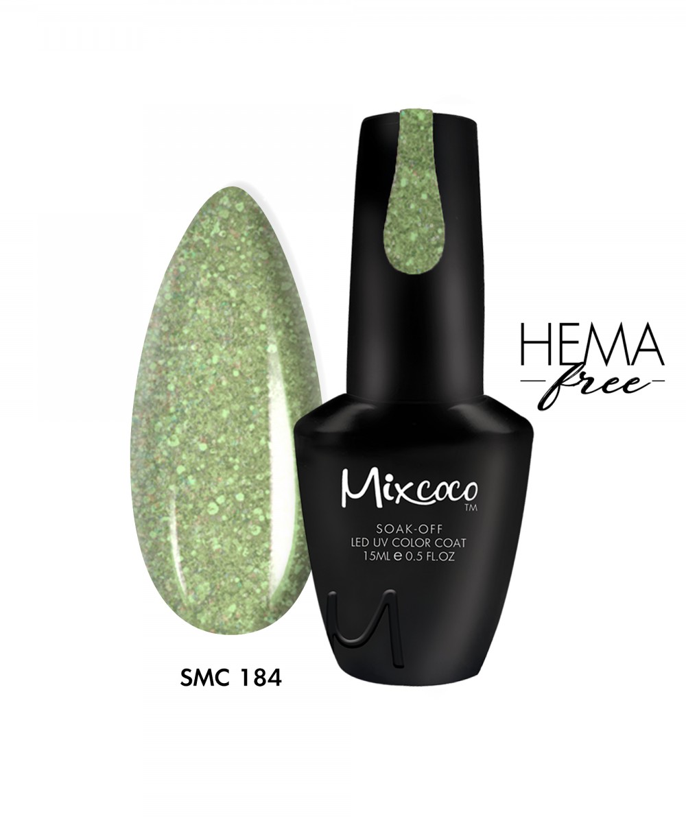 Mixcoco Ημιμόνιμο Βερνίκι Νυχιών SMC 184 15ml Hema Free