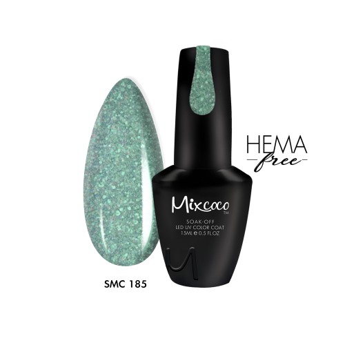 Mixcoco Ημιμόνιμο Βερνίκι Νυχιών SMC 185 15ml Hema Free