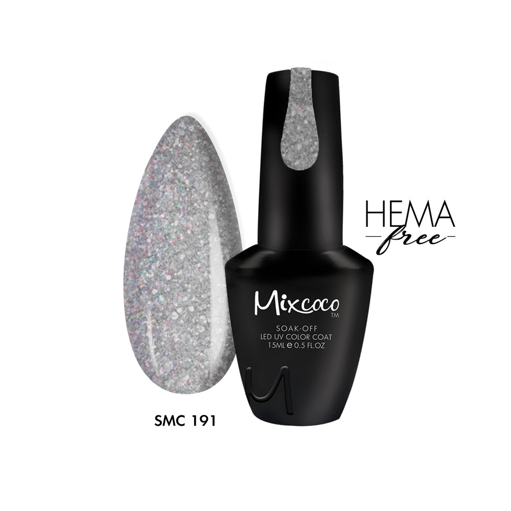 Mixcoco Ημιμόνιμο Βερνίκι Νυχιών SMC 191 15ml Hema Free