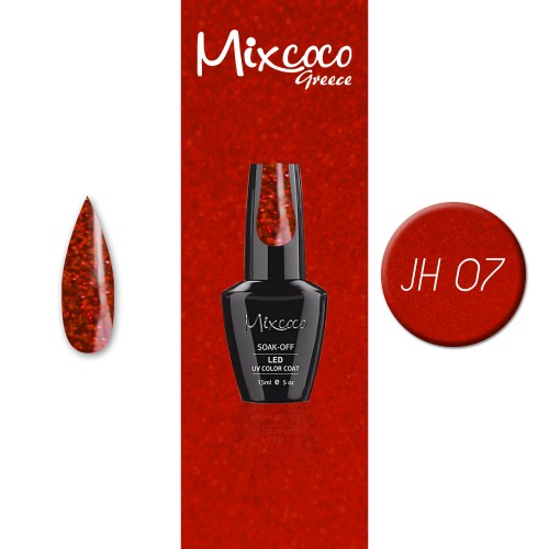 Mixcoco Ημιμόνιμο Βερνίκι Νυχιών JH 07 15ml Hema Free