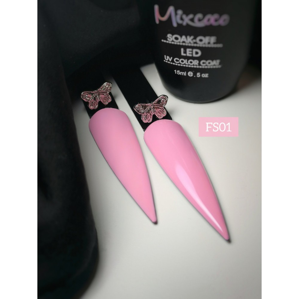 Mixcoco Ημιμόνιμο Βερνίκι Νυχιών FS 01 15ml Mixcoco Ημιμόνιμο Βερνίκι Νυχιών FS 01 15ml