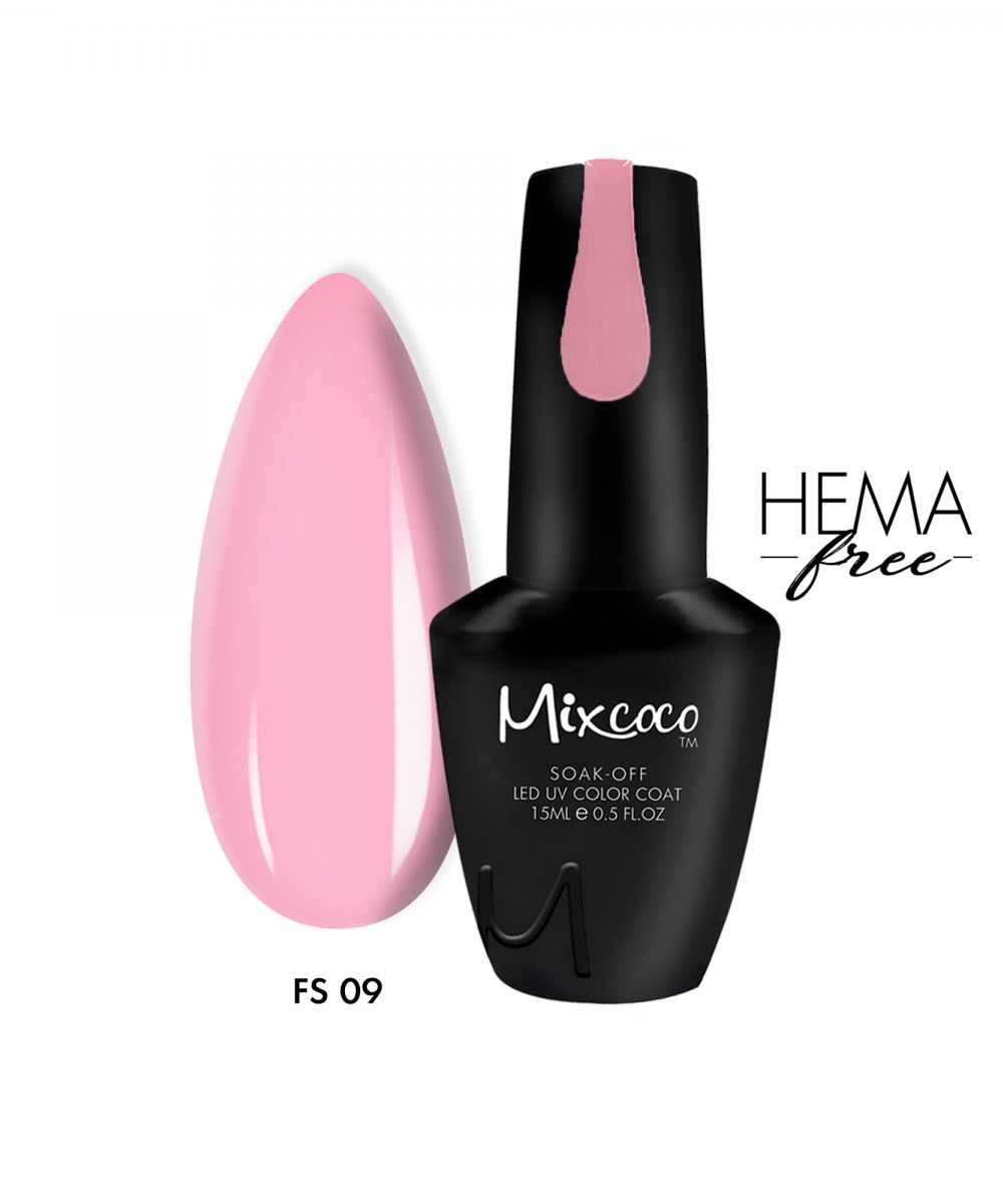 Mixcoco Ημιμόνιμο Βερνίκι Νυχιών FS 09 15ml Hema Free