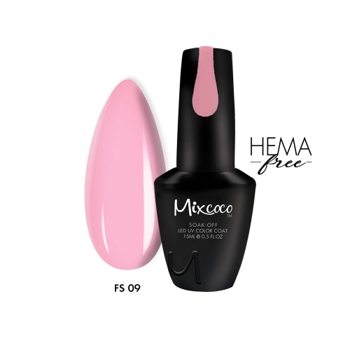 Mixcoco Ημιμόνιμο Βερνίκι Νυχιών FS 09 15ml Hema Free