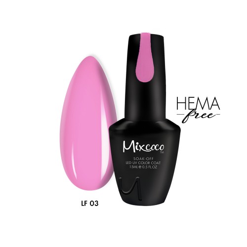 Mixcoco Ημιμόνιμο Βερνίκι Νυχιών LF 03 15ml Hema Free