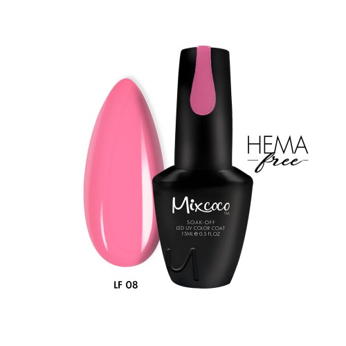 Mixcoco Ημιμόνιμο Βερνίκι Νυχιών LF 08 15ml Hema Free