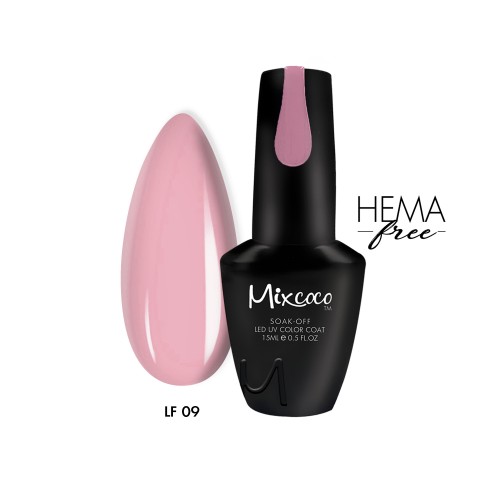 Mixcoco Ημιμόνιμο Βερνίκι Νυχιών LF 09 15ml Hema Free