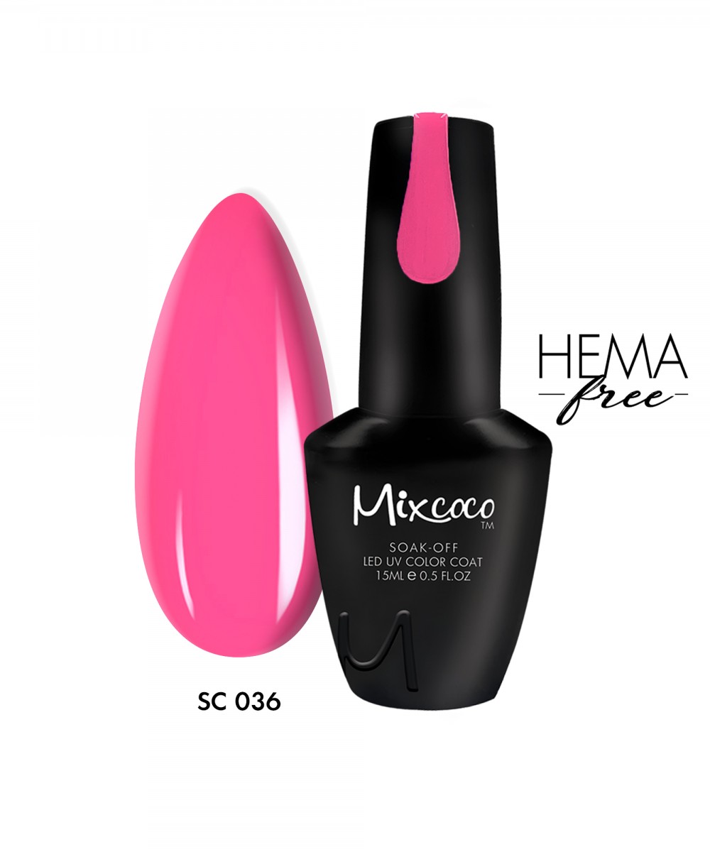 Mixcoco Ημιμόνιμο Βερνίκι Νυχιών SC 036 15ml Hema Free