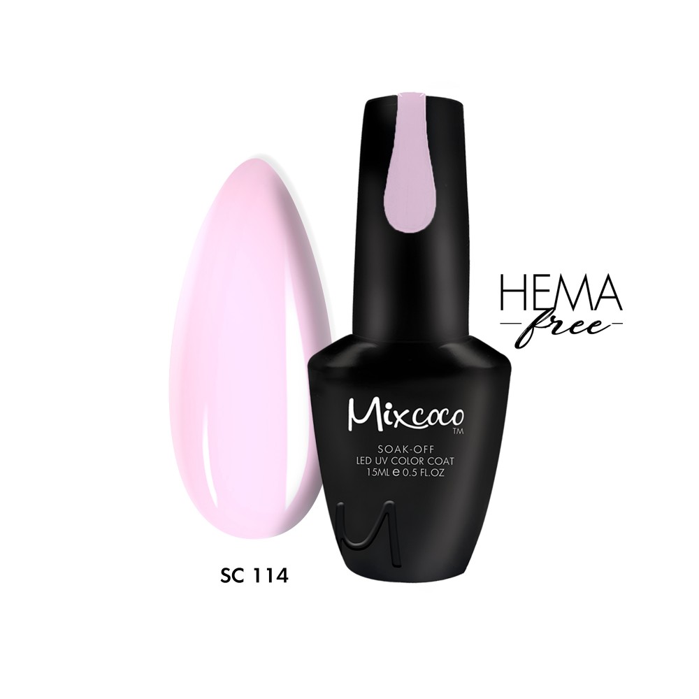 Mixcoco Ημιμόνιμο Βερνίκι Νυχιών SC 114 15ml Mixcoco Ημιμόνιμο Βερνίκι Νυχιών SC 114 15ml