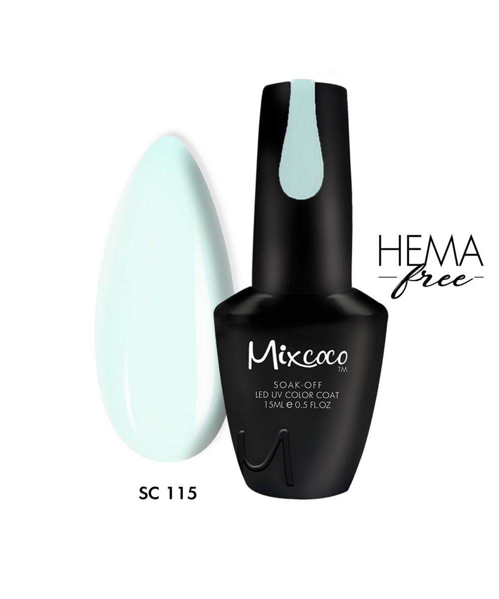 Mixcoco Ημιμόνιμο Βερνίκι Νυχιών SC 115 15ml Hema Free