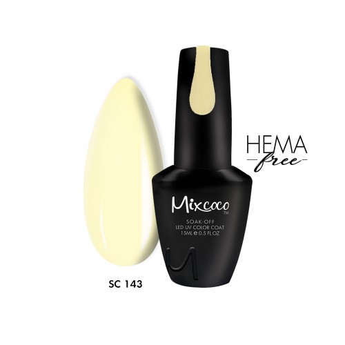 Mixcoco Ημιμόνιμο Βερνίκι Νυχιών SC 143 15ml Hema Free