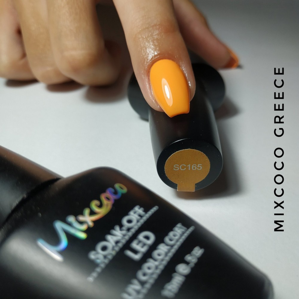 Mixcoco Ημιμόνιμο Βερνίκι Νυχιών SC 165 15ml Hema Free