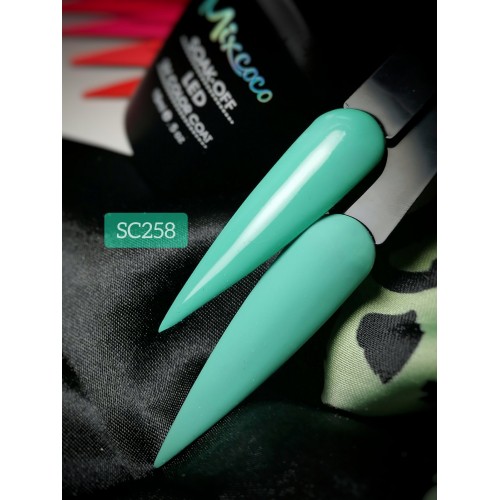 Mixcoco Ημιμόνιμο Βερνίκι Νυχιών SC 258 15ml Hema Free