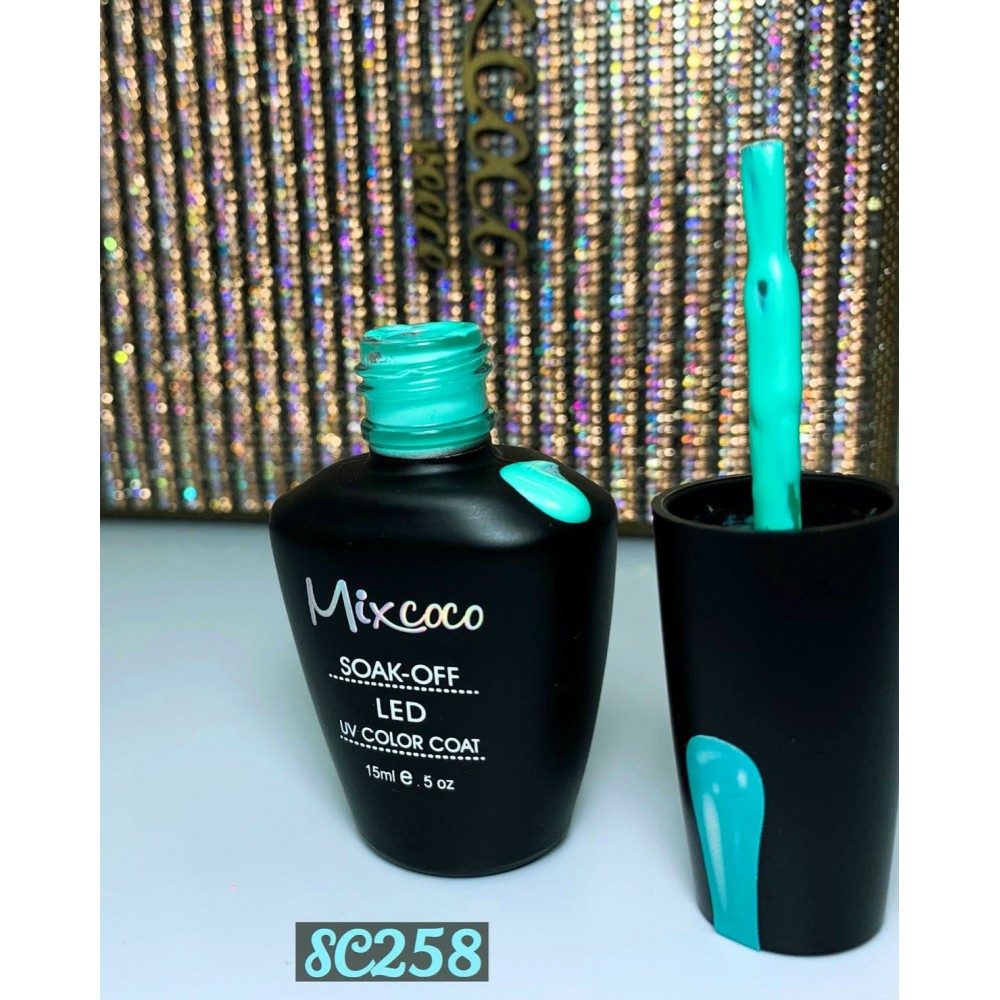 Mixcoco Ημιμόνιμο Βερνίκι Νυχιών SC 258 15ml Mixcoco Ημιμόνιμο Βερνίκι Νυχιών SC 258 15ml