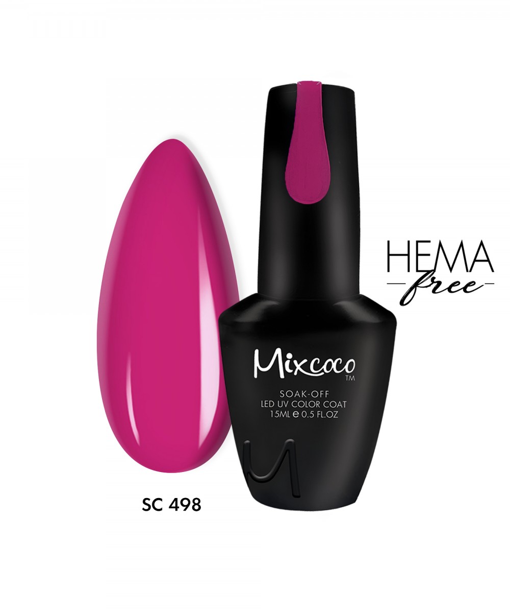 Mixcoco Ημιμόνιμο Βερνίκι Νυχιών SC 498 15ml Hema Free