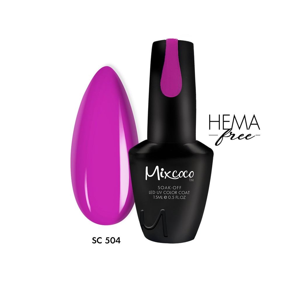 Mixcoco Ημιμόνιμο Βερνίκι Νυχιών SC 504 15ml Mixcoco Ημιμόνιμο Βερνίκι Νυχιών SC 504 15ml