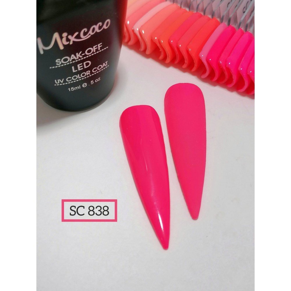 Mixcoco Ημιμόνιμο Βερνίκι Νυχιών SC 838 15ml Hema Free