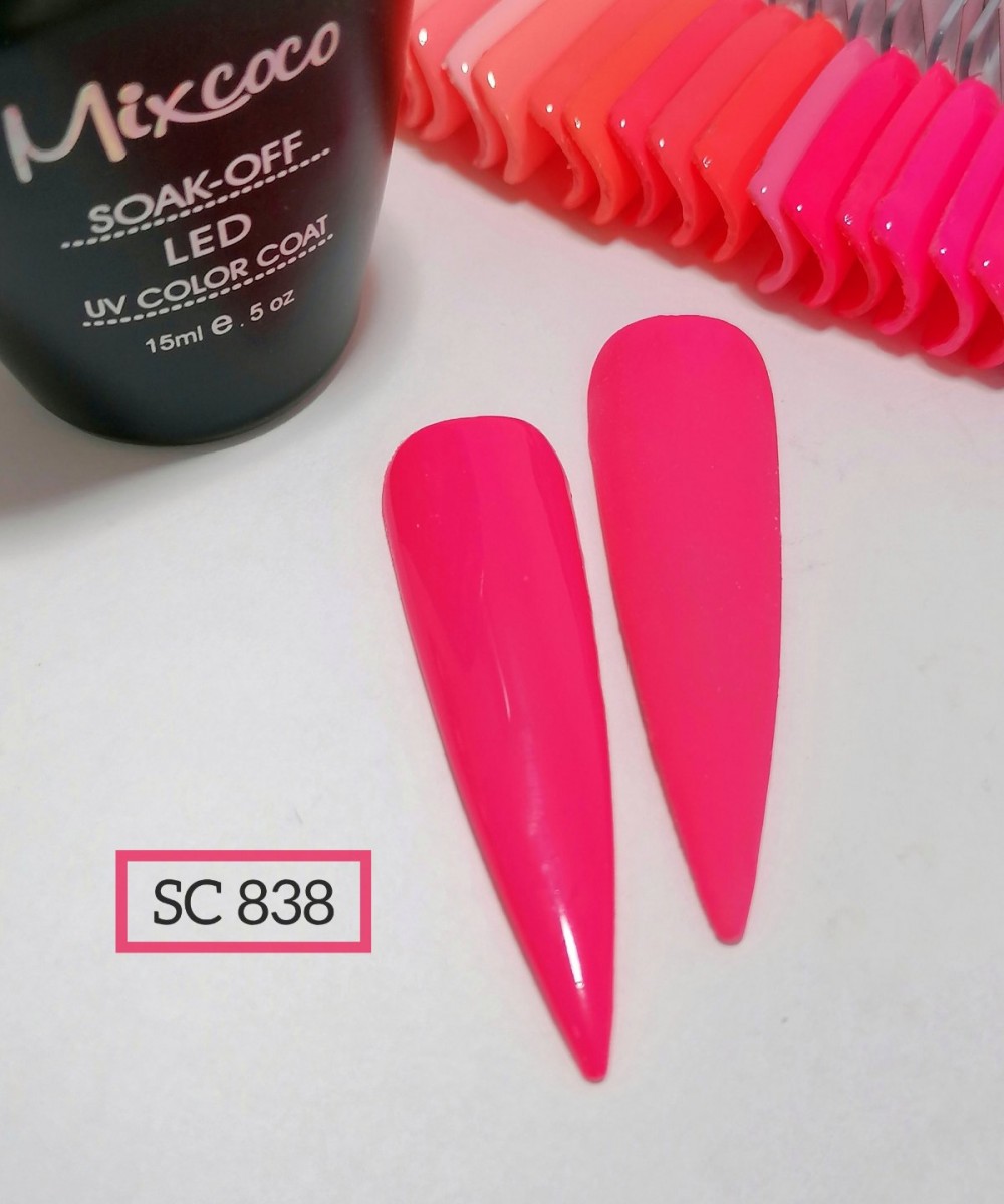 Mixcoco Ημιμόνιμο Βερνίκι Νυχιών SC 838 15ml Hema Free