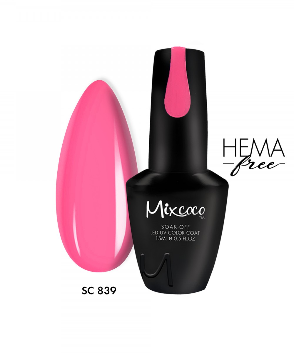 Mixcoco Ημιμόνιμο Βερνίκι Νυχιών SC 839 15ml Hema Free