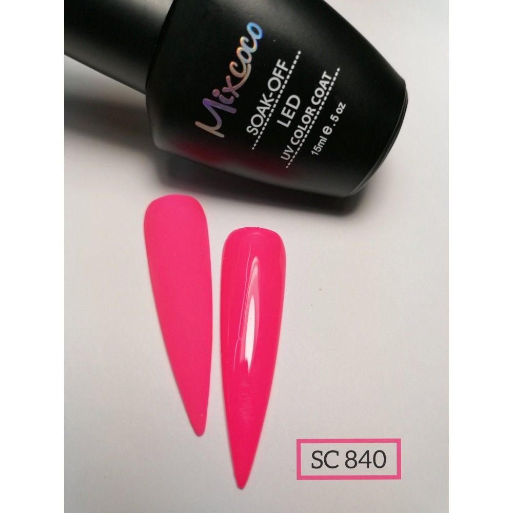 Mixcoco Ημιμόνιμο Βερνίκι Νυχιών SC 840 15ml Hema Free