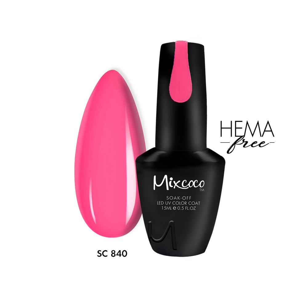 Mixcoco Ημιμόνιμο Βερνίκι Νυχιών SC 840 15ml Hema Free