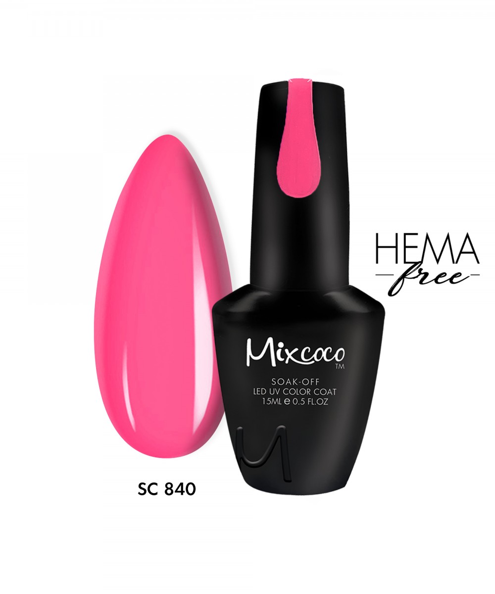 Mixcoco Ημιμόνιμο Βερνίκι Νυχιών SC 840 15ml Hema Free
