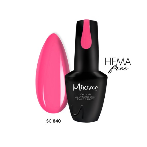 Mixcoco Ημιμόνιμο Βερνίκι Νυχιών SC 840 15ml Hema Free