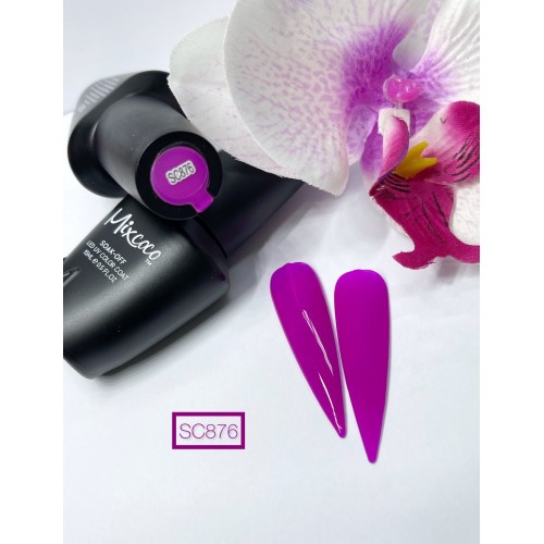 Mixcoco Ημιμόνιμο Βερνίκι Νυχιών SC 876 15ml Hema Free