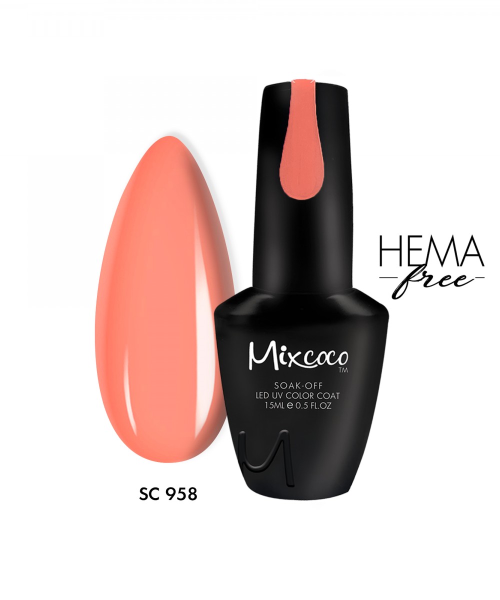 Mixcoco Ημιμόνιμο Βερνίκι Νυχιών SC 958 15ml Hema Free