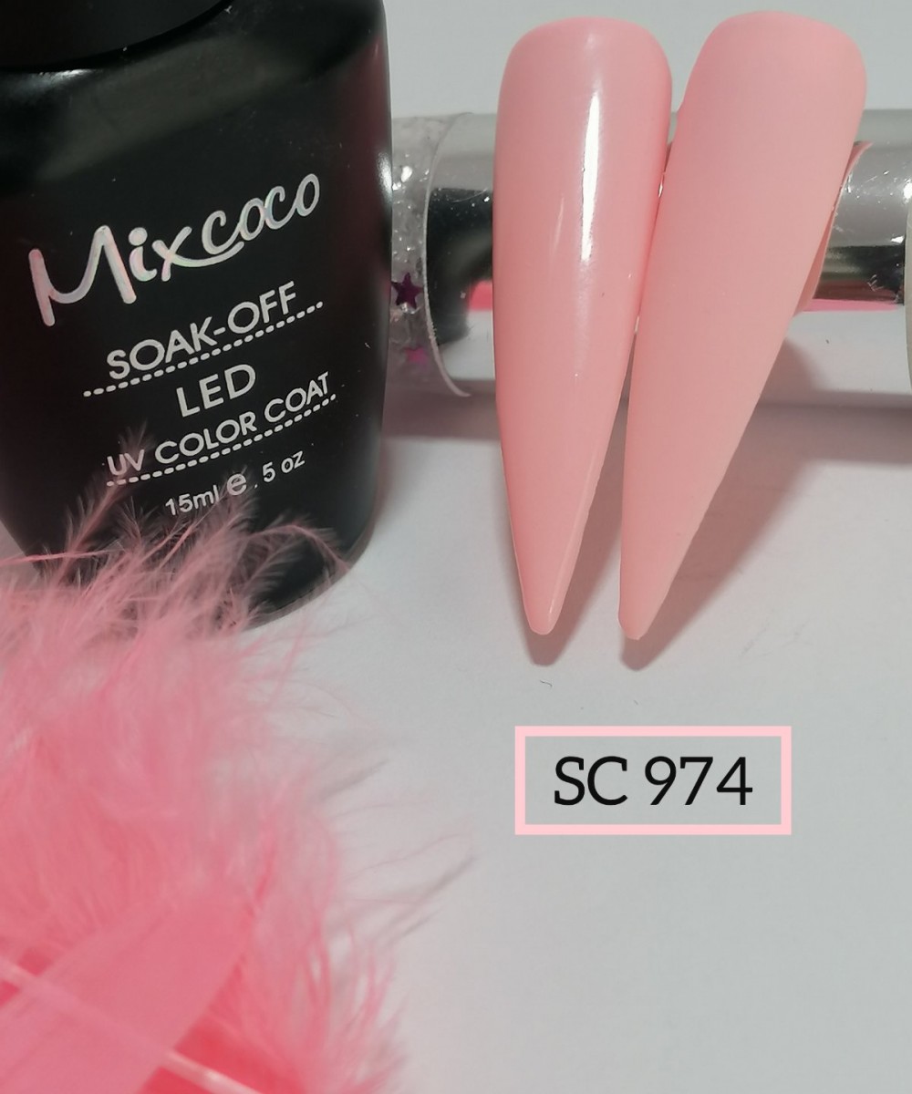 Mixcoco Ημιμόνιμο Βερνίκι Νυχιών SC 974 15ml Hema Free