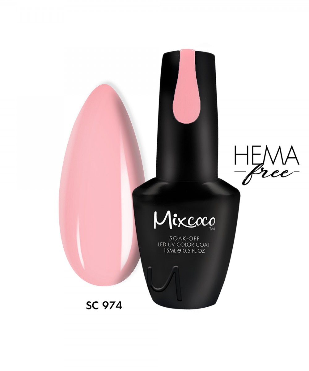Mixcoco Ημιμόνιμο Βερνίκι Νυχιών SC 974 15ml Hema Free