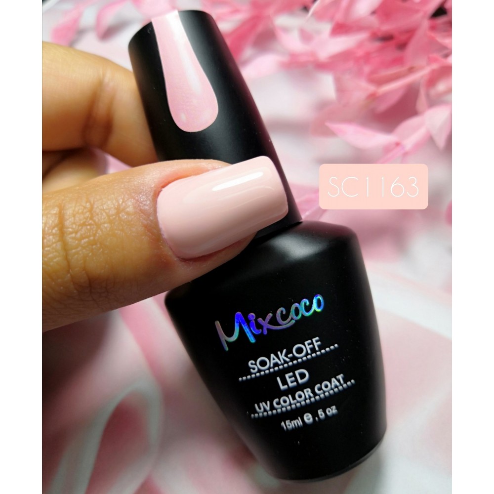 Mixcoco Ημιμόνιμο Βερνίκι Νυχιών SC 1163 15ml Hema Free