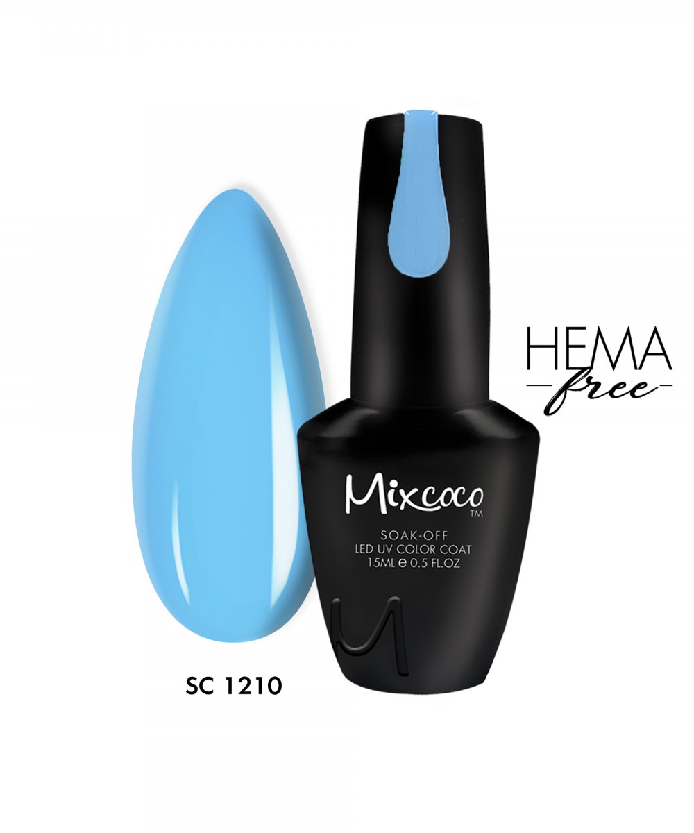 Mixcoco Ημιμόνιμο Βερνίκι Νυχιών SC 1210 15ml Hema Free