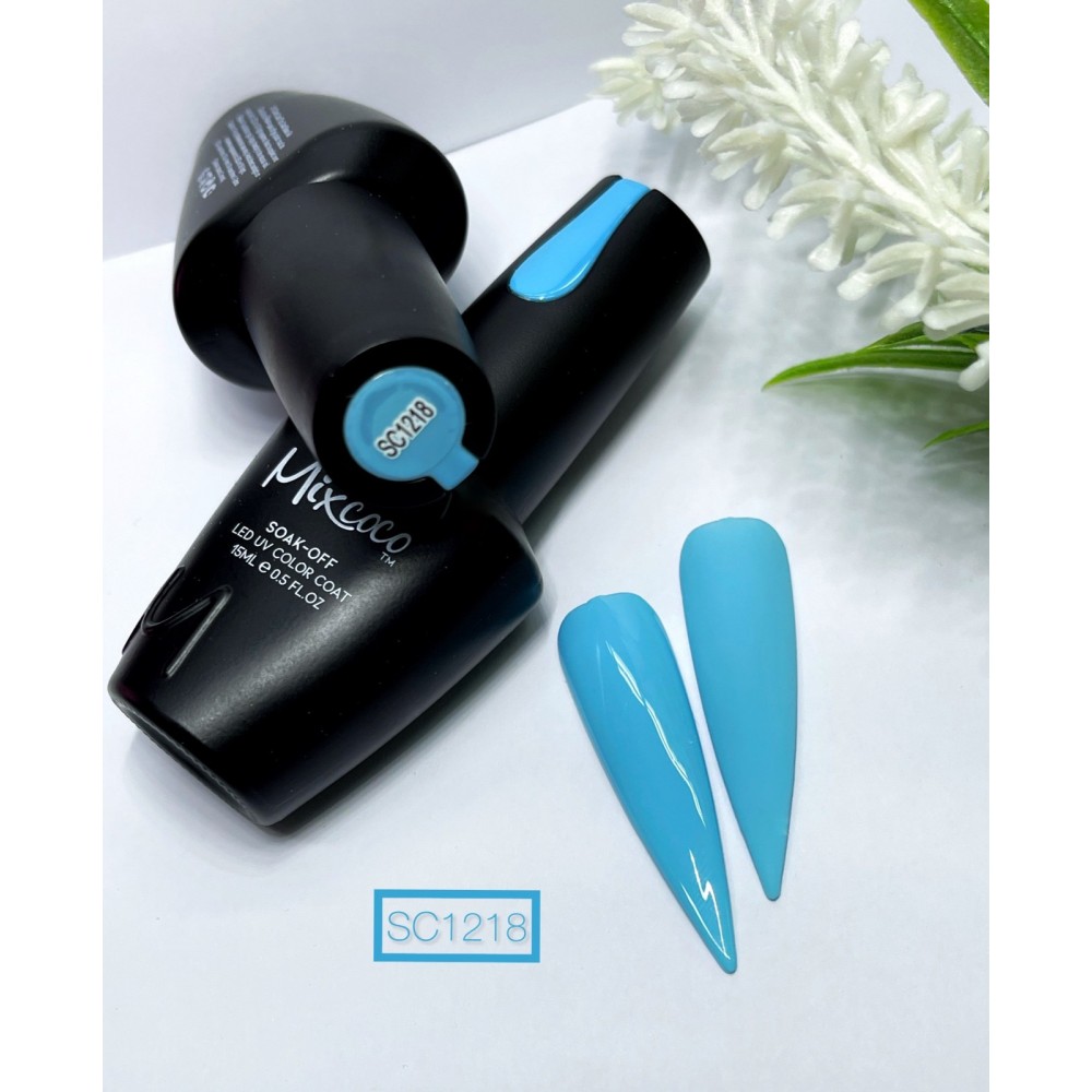 Mixcoco Ημιμόνιμο Βερνίκι Νυχιών SC 1218 15ml Hema Free