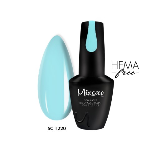Mixcoco Ημιμόνιμο Βερνίκι Νυχιών SC 1220 15ml Hema Free