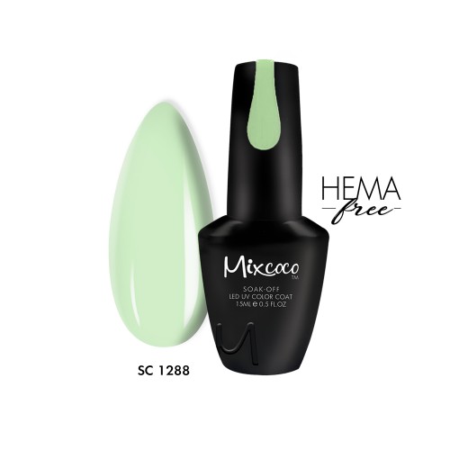 Mixcoco Ημιμόνιμο Βερνίκι Νυχιών SC 1288 15ml Hema Free