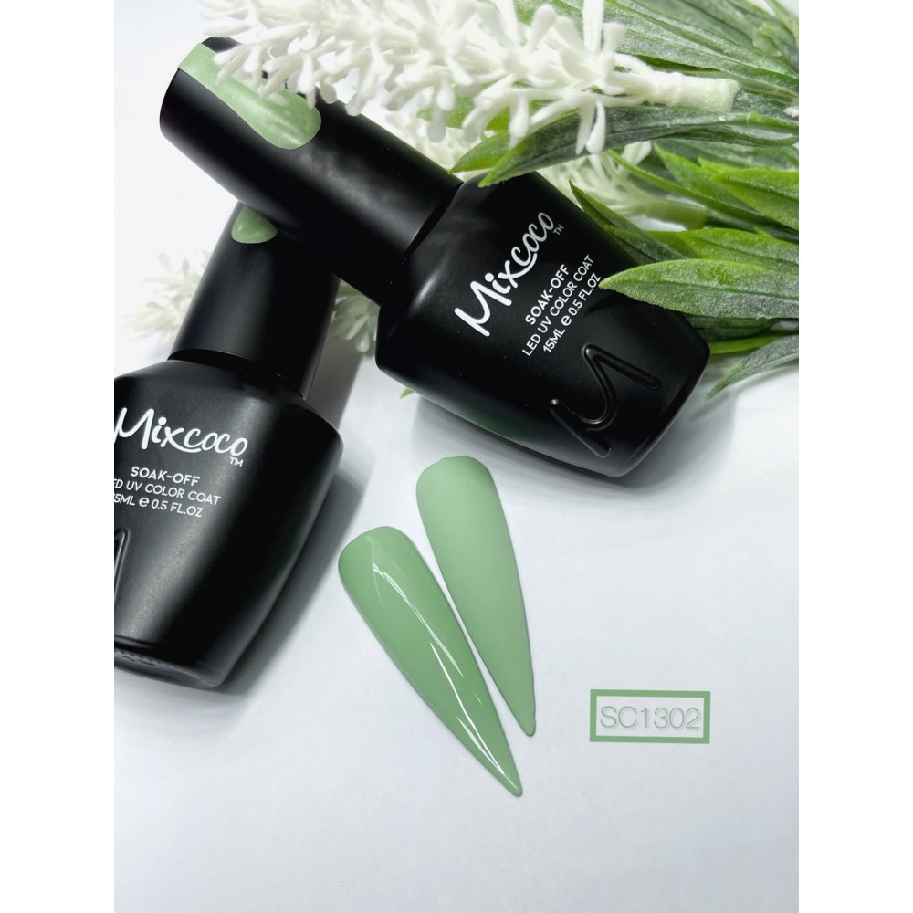 Mixcoco Ημιμόνιμο Βερνίκι Νυχιών SC 1302 15ml Hema Free