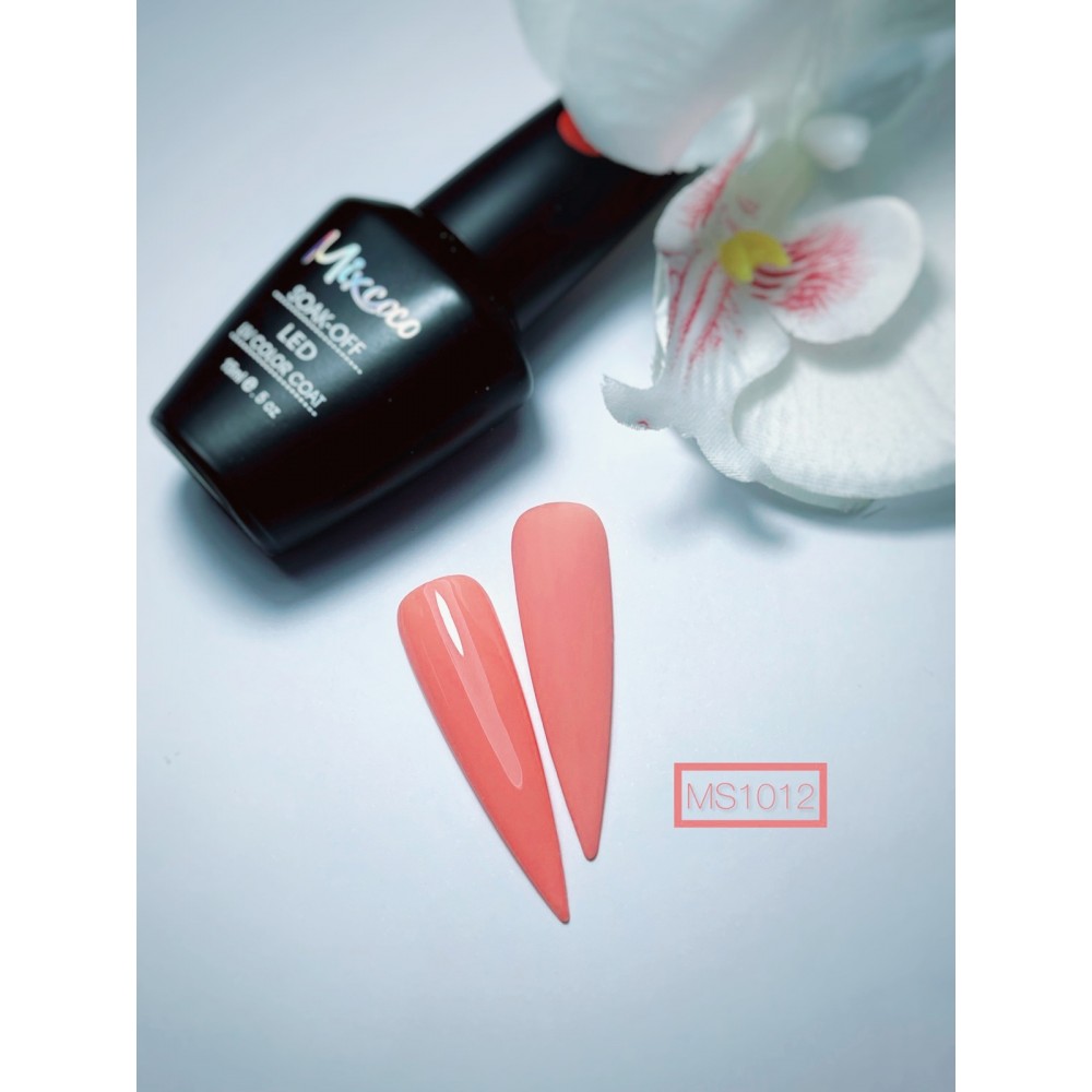 Mixcoco Ημιμόνιμο Βερνίκι Νυχιών MS 1012 15ml Hema Free