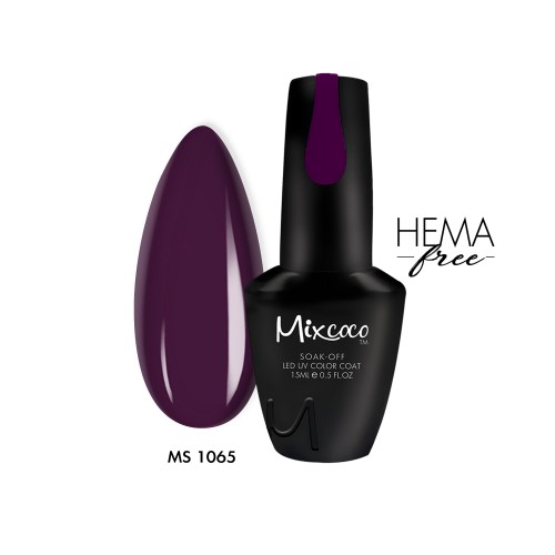 Mixcoco Ημιμόνιμο Βερνίκι Νυχιών MS 1065 15ml Hema Free