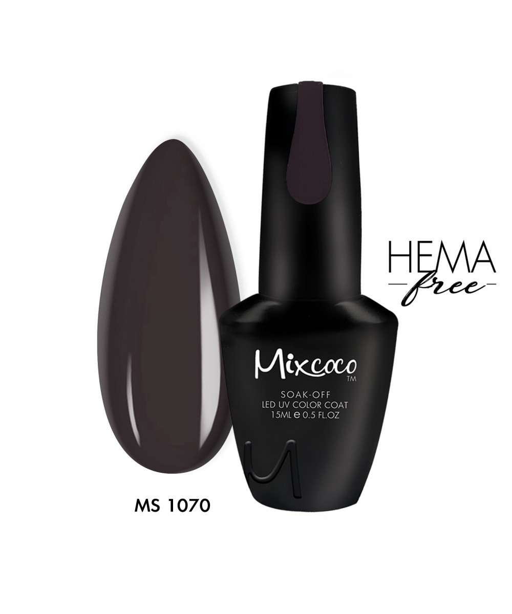 Mixcoco Ημιμόνιμο Βερνίκι Νυχιών MS 1070 15ml Hema Free