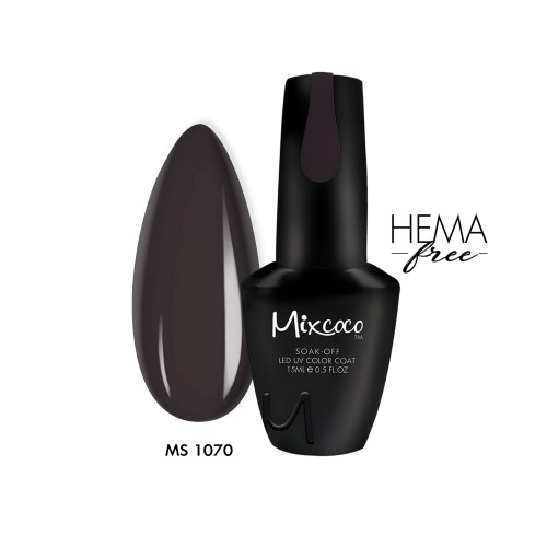 Mixcoco Ημιμόνιμο Βερνίκι Νυχιών MS 1070 15ml Hema Free
