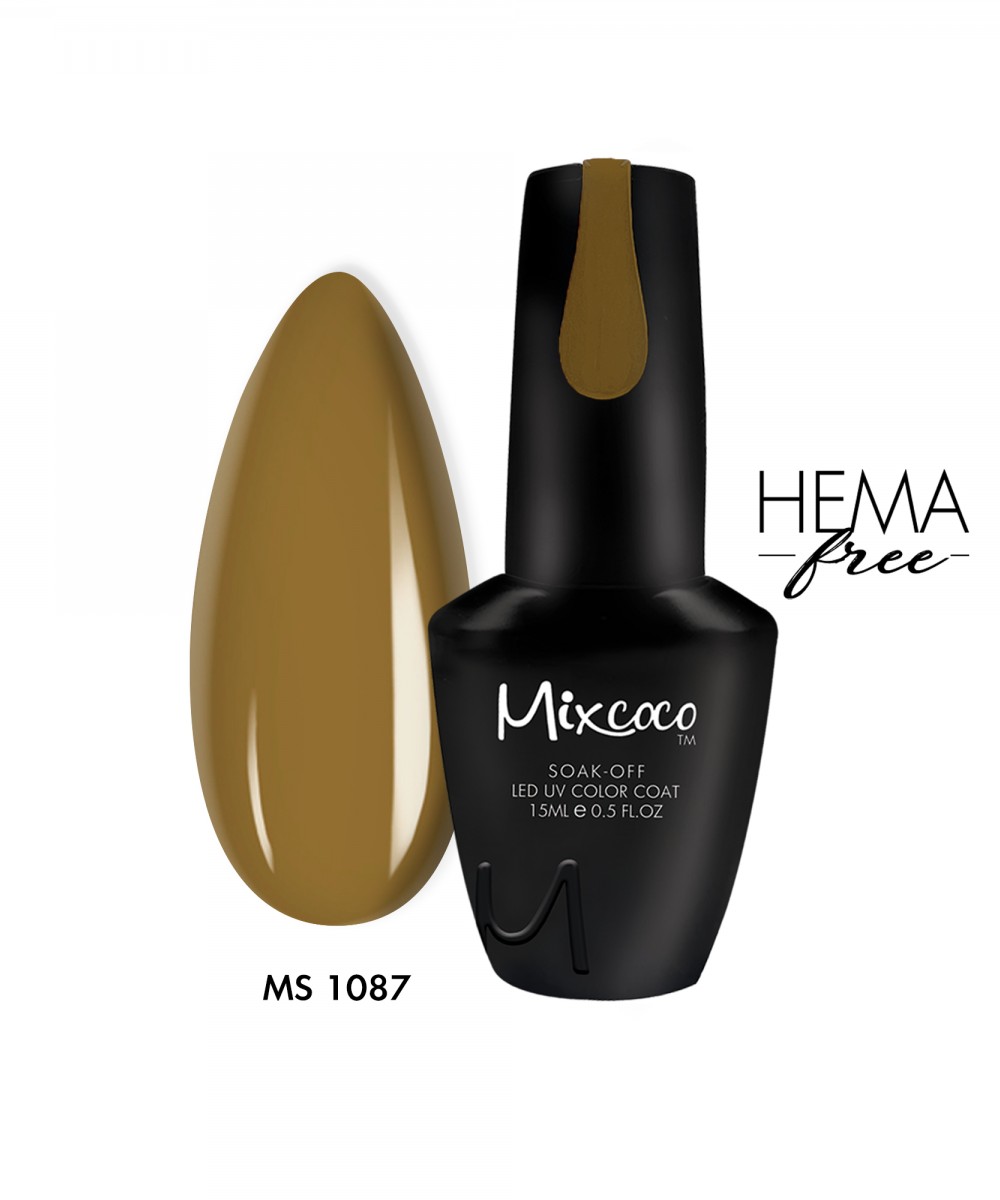 Mixcoco Ημιμόνιμο Βερνίκι Νυχιών MS 1087 15ml Hema Free
