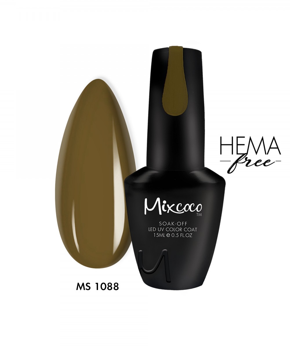 Mixcoco Ημιμόνιμο Βερνίκι Νυχιών MS 1088 15ml Hema Free
