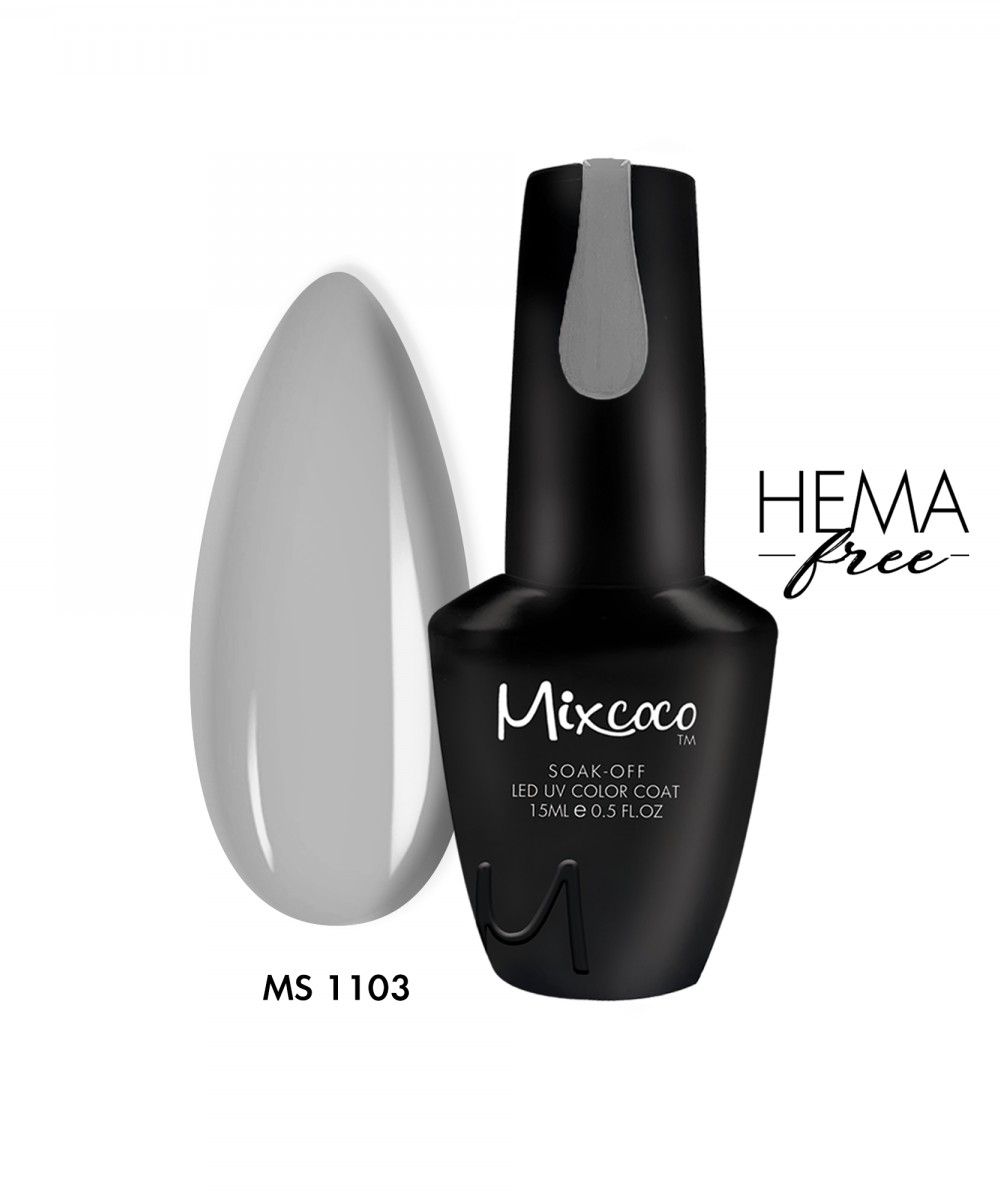 Mixcoco Ημιμόνιμο Βερνίκι Νυχιών MS 1103 15ml Hema Free