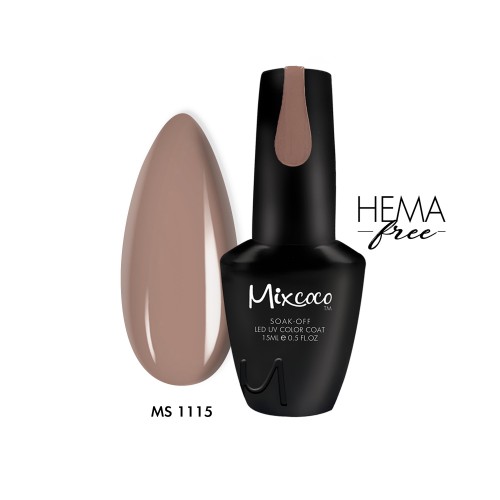 Mixcoco Ημιμόνιμο Βερνίκι Νυχιών MS 1115 15ml Hema Free