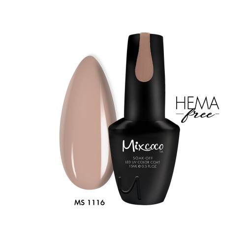 Mixcoco Ημιμόνιμο Βερνίκι Νυχιών MS 1116 15ml Hema Free