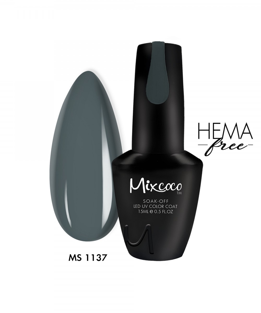 Mixcoco Ημιμόνιμο Βερνίκι Νυχιών MS 1137 15ml Hema Free